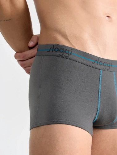 Bokserki męskie Men Start Hipster C2P box Sloggi - Brown - Light Combination