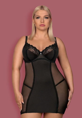 Koszulka  Amallie  Chemise Obsessive czarna