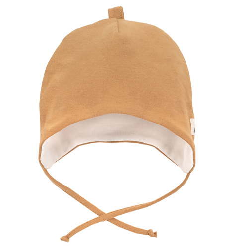 Czapka dla dziewczynki Tres Bien Pinokio - żółty 