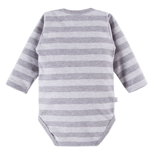 Body niemowlęce 2-pak Ancymon Eevi - szary/zielony