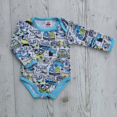 Body niemowlęce z długim rękawem "Cosmos" Makoma