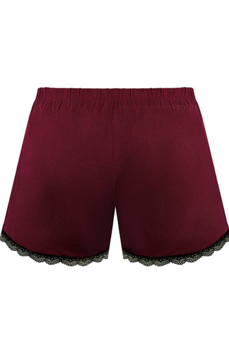 Margot Mix&Match Spodenki piżamowe Nipplex burgundowy