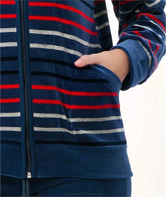 341 Dres Damski Luna indygo/granat