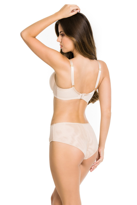 Biustonosz usztywniany full cup kopa 19140 Elena Mediolano beżowy