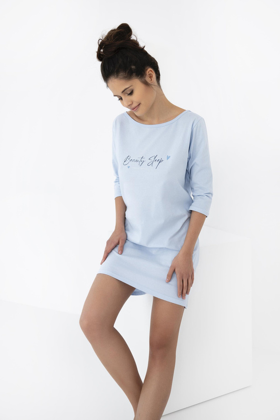 Koszula Nocna Beauty Sleep Sensis - błękitny