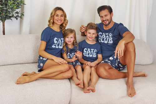 PMB.7204 Piżama Męska Doctor Nap - deep blue