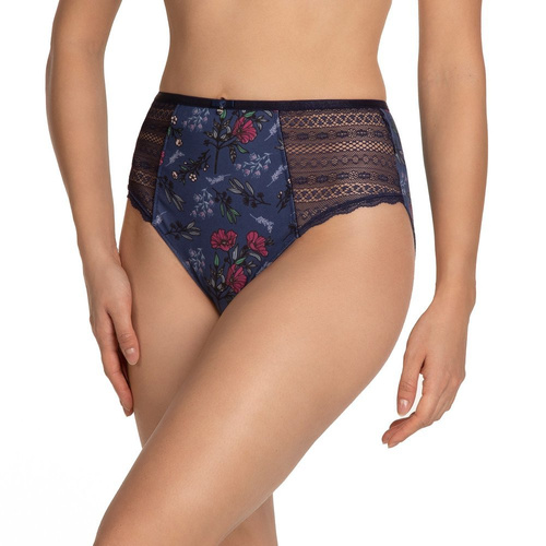 Figi Damskie L-1374 MD A'2 Lama granatowy