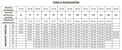 5777 Biustonosz Miękki Jarpol czarny