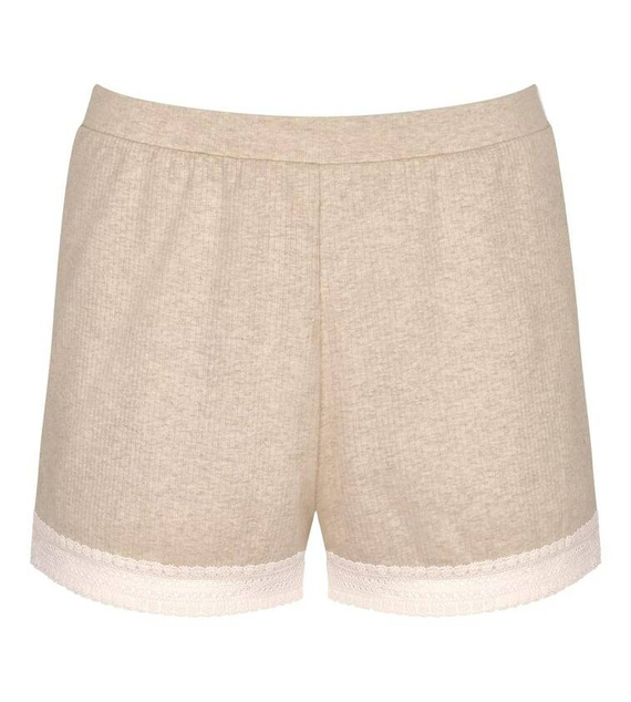 Krótkie spodenki piżamowe GO Ribbed Short Sloggi - Grey Combination