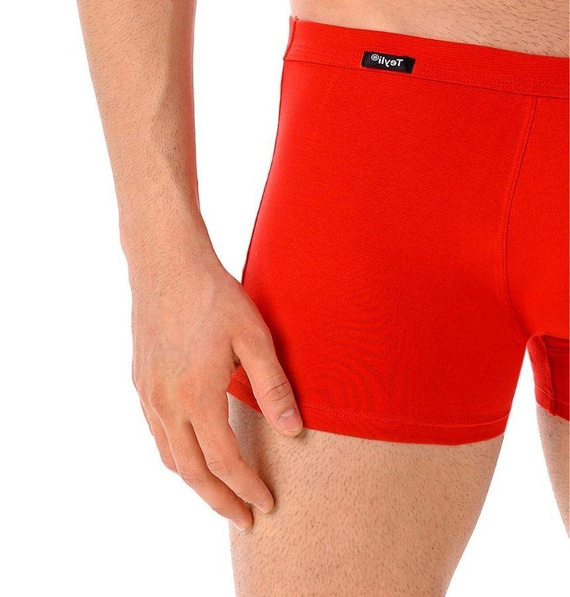 Bokserki męskie Levi Teyli -czerwony