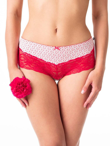 Figi damskie LPB 985 2-pak Key czerwony