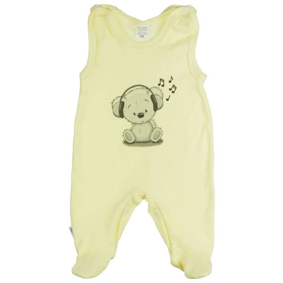 Śpiochy niemowlęce Miś Martex niebieski