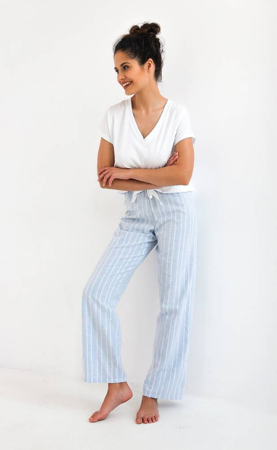 Piżama damska Irene Sensis - perłowy