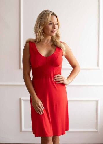 Koszula Nocna Louise Babella - czerwona