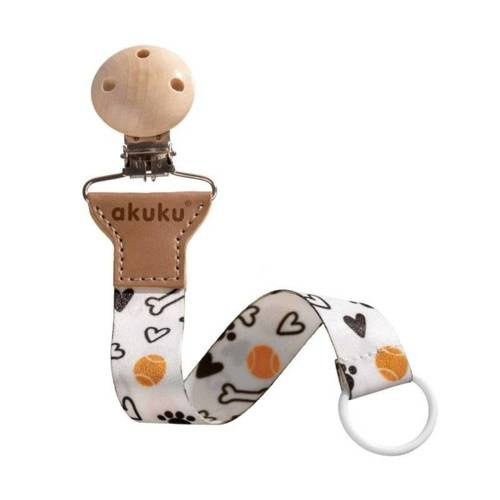 Tasiemka z klipsem do smoczka Kości Akuku