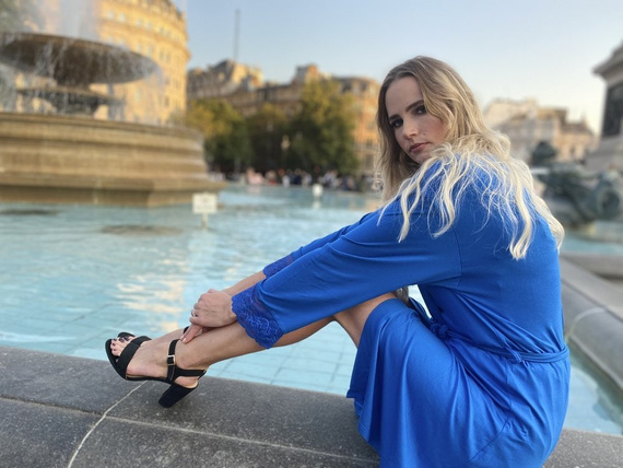 412 Dagmara Szlafrok damski Krótki Forex - chaber