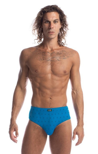 Bawełniane slipy męskie Lama M-110 CL-27 – dopasowane, 3-pak