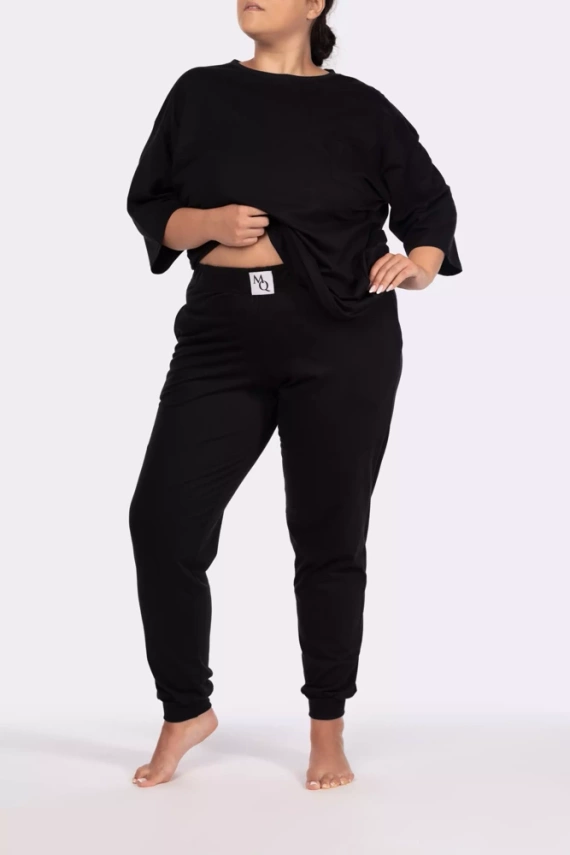 Piżama damska Homie shortsleeve Mona black