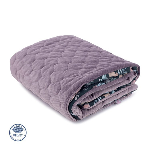 Kocyk Przedszkolaka/Średniaka Sawanna- Velvet  Makaszka 