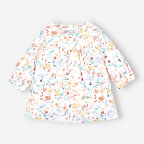 Sukienka z bawełny organicznej Bicycle Nini druk