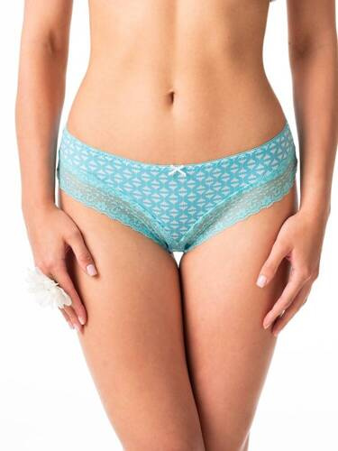 Figi damskie LPC 990 2-pak Key - turkusowy zielony