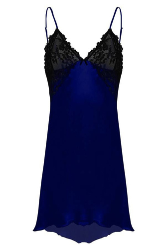 Halka satynowa Evelyn DKaren - granat