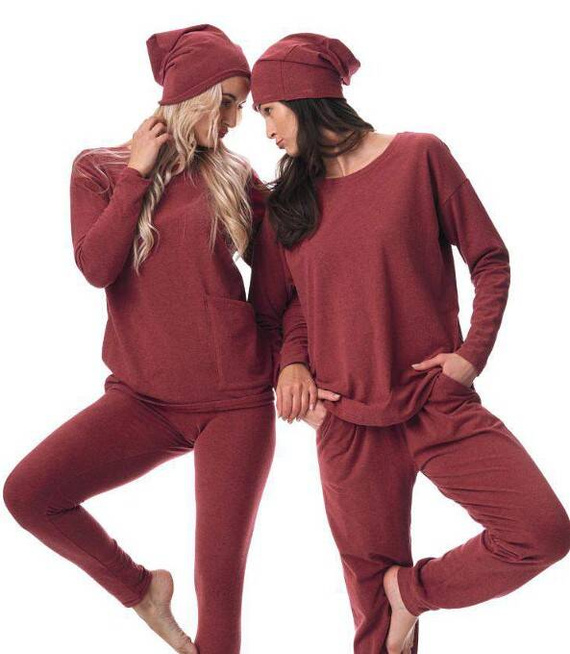 Bluza Hot Touch LHB 729 Key - bordowy