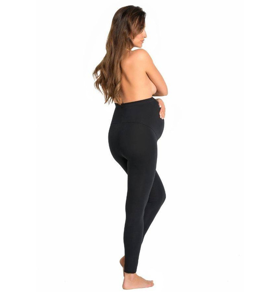 Legginsy ciążowe Ginna Teyli -czarne