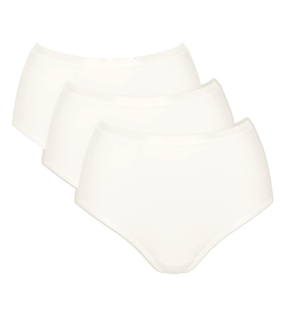 Figi Damskie Go Daily Cotton Highwaist Sloggi - silk white
