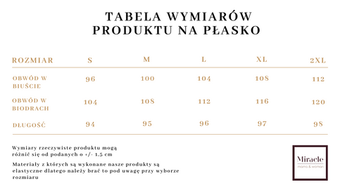 333 Koszula ciążowa i do karmienia MIRACLE - jasny melanż