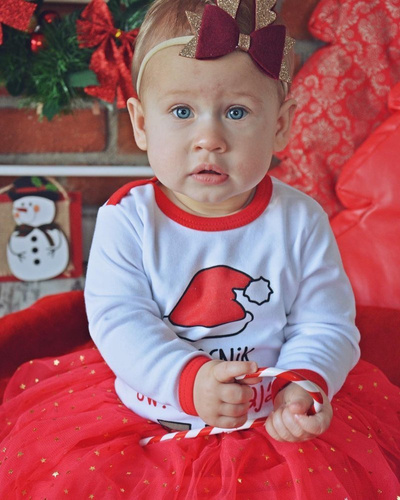 55121992 Body z długim rękawem "Pomocnik Św. Mikołaja" Oscar Kids