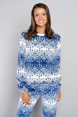 Polarowy Komplet Damski Snow Italian Fashion - szary 