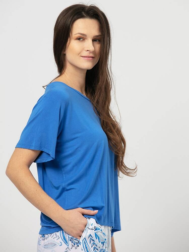 Piżama Damska LNS 773 Key niebieski