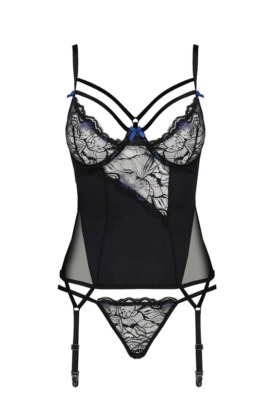 Gorset damski Meredith Corset Casmir czarny