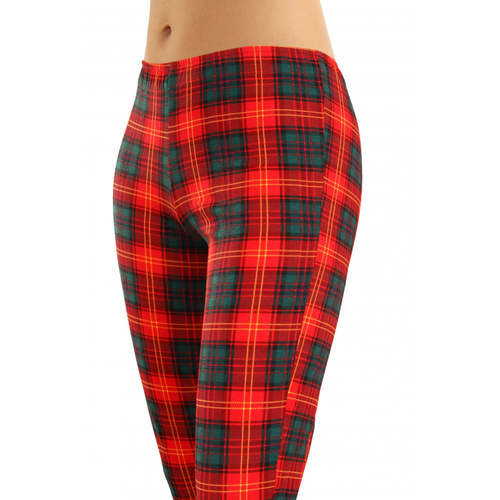 Piżama damska świąteczna 2576 Skrzat Sesto Senso czerwony 