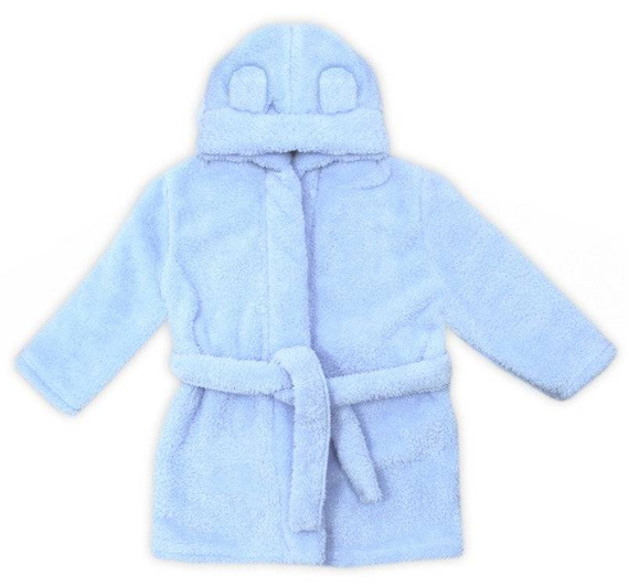 Szlafrok dziecięcy 018 11 "Basic" Nicol - niebieski