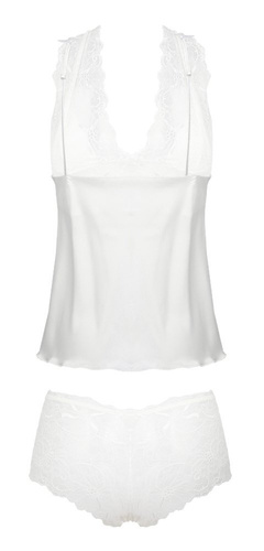 Belinda Komplet damski DKaren - jasny ecri 