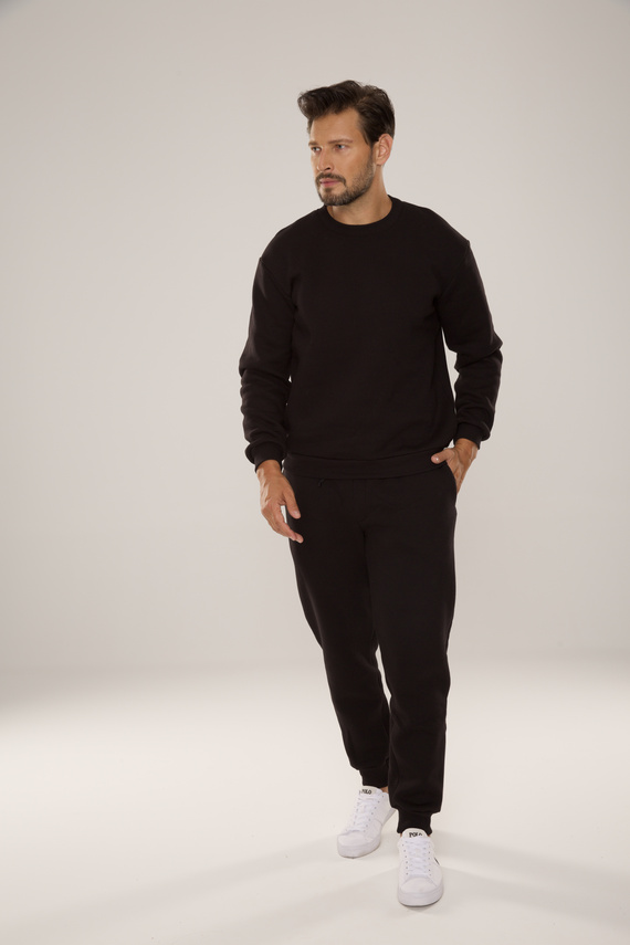 Bluza męska dresowa 813 Indigo Forex - czarny