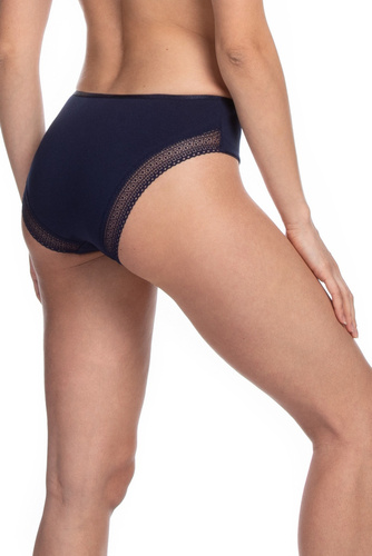 Figi Damskie L-1454 Bi Lama granatowy