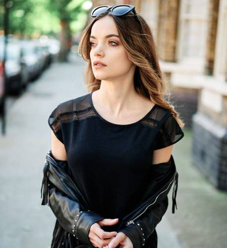 Bluzka Damska Lisca Eldar- czarny