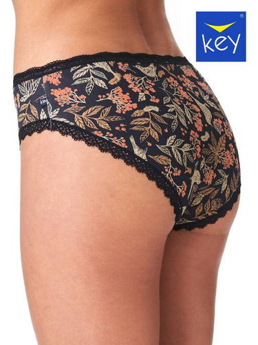 Figi damskie LPC 85   2-pak Key czarny