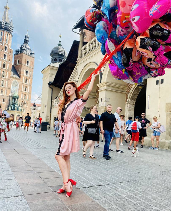 Szlafrok damski 929 Kleoree De Lafense - różowy