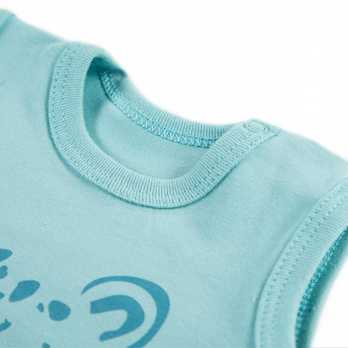 Body z nadrukiem Nature Ewa Klucze - zielony