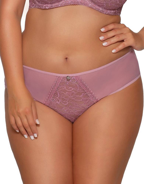 Figi Damskie Brazyliany  1396/B Lily  AVA- różowy
