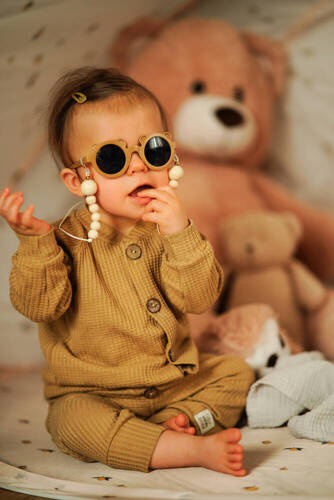 Bluza "Natural Waffel" Makoma camel