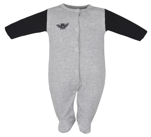 Pajac niemowlęcy "BEE" Koala- czarny