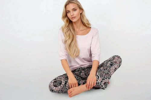 Piżama damska Desert Rose Momenti Per Me pink