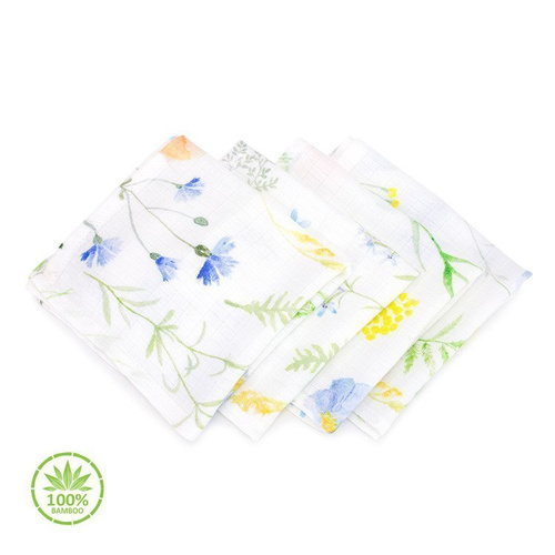 Chusteczki bambusowe Sawanna Makaszka