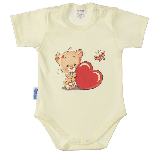 Body niemowlęce krótki rękaw Kaczor Marynarz Martex niebieski