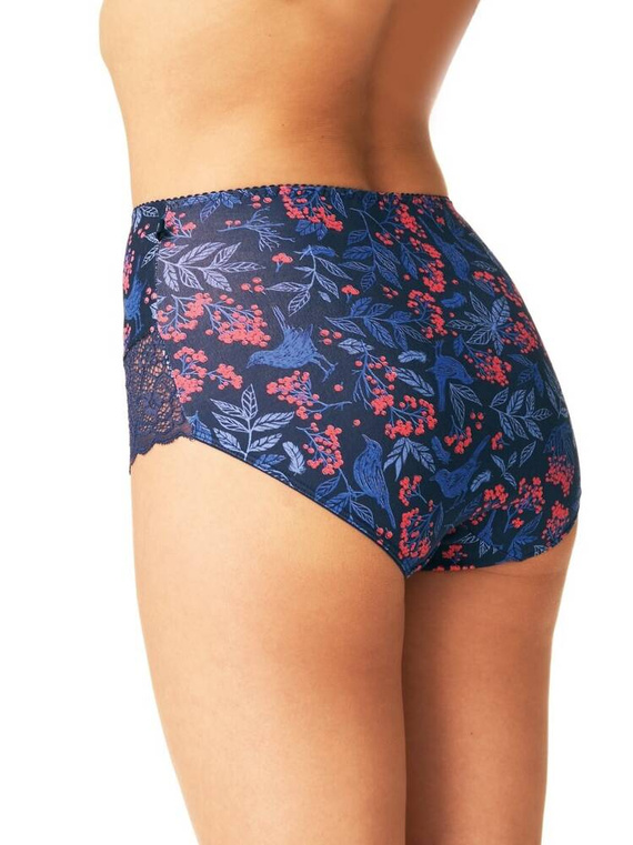 Figi damskie LPF 600 B22 2-pak Key granatowy czerwony